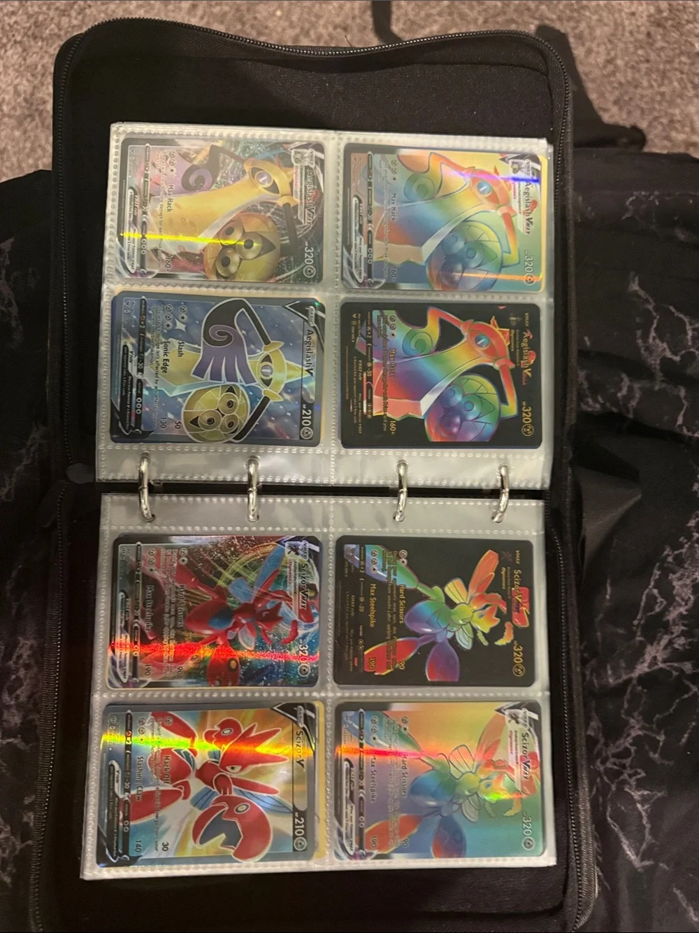 Full Pokemon Binder - Over $1500 Spent in Total Collection